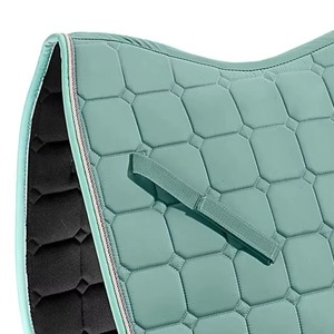 Tapis de selle pour chevaux en PVC et coton satiné, écologiques, de qualité supérieure, rembourrés en mousse, vente en gros - Product Image 6