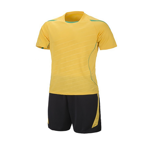 Maillots de football personnalisés de haute qualité pour hommes, manches courtes, séchage rapide, respirants, ensembles d'uniformes de football - Product Image 6