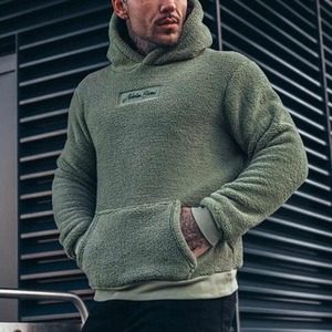 Nouveauté très demandée : Sweats à capuche Sherpa pour hommes de qualité supérieure, respirants, à séchage rapide, grandes tailles, en polaire Sherpa. - Product Image 5