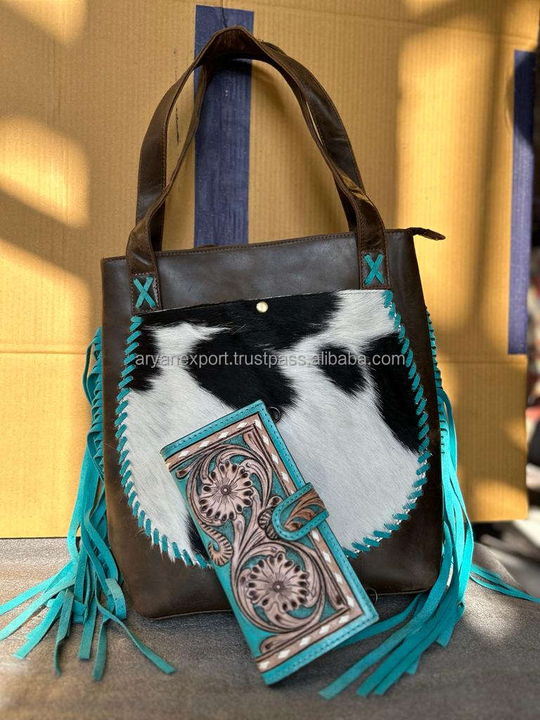 Brown With Turquoise