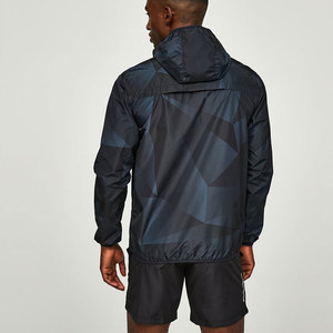 Waterproof <b>Jacket</b> Custom <b>Rain</b> <b>Jacket</b> Men Lightweight Running Windbreaker Custom Sportswear <b>Plus</b> <b>Size</b> - Product Image 3