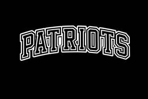 เสื้อสเวตเชิ้ตคอเต่าพิมพ์ลายตัวอักษร Patriots สำหรับผู้หญิง สีแดง แต่งลายจุด ผ้าฝ้ายถัก แขนยาว ใส่ได้ทั้งฤดูร้อนและฤดูใบไม้ผลิ สไตล์ลำลอง - Product Image 2