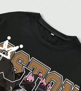 Camisetas Personalizadas DTG DTF para Hombre, Estilo Urbano, de Algodón, Manga Corta, con Estampado Gráfico, Casual, al por Mayor - Product Image 3