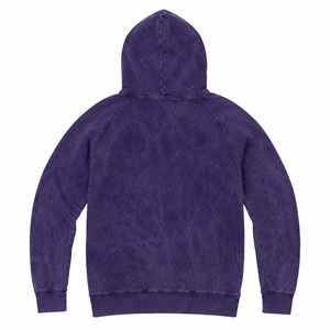 Sweat à capuche délavé pour homme, style vintage, doux et confortable, idéal pour le streetwear décontracté, avec service OEM - Product Image 4
