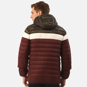 Veste d'hiver à capuche pour homme, nouvelle mode, personnalisée, élégante, rembourrée, à contraste, en duvet, chaude, épaisse, tailles M-XXL - Product Image 4