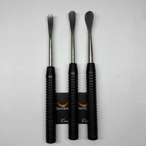 Juego de Elevadores Periósteos Ortopédicos para Columna Vertebral Dentavex Corporation, Elevadores Cobb, Instrumentos Quirúrgicos con Mangos Negros - Product Image 1