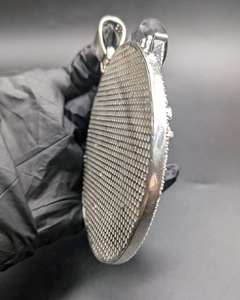 Colgante de plata 925 con diamantes, estilo hip hop, corte brillante redondo, diamantes cultivados en laboratorio, joyería para uso diario. - Product Image 2