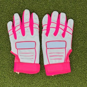 Guantes de Bateo de Béisbol Rojos, Nuevo Modelo 2026, Cierre de Gancho y Bucle, Antideslizantes, Resistentes al Desgaste, Transpirables, Diseño Popular en EE. UU. - Product Image 6