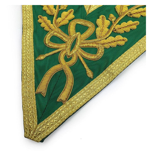 ปลอกคอเครื่องราชอิสริยาภรณ์คุณภาพสูง Royal Arch Craft Grand Lodge ปักมือ OEM ODM มีสินค้าในสต็อก - Product Image 5
