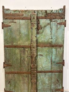 <b>Antique</b> Solid Wood Door Panels with Hand Carved <b>Frame</b> Luxury Villa Front Door for Restaurants Hotels Home Furniture - Product Image 4