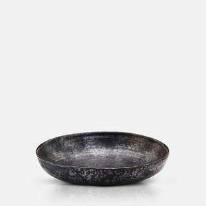 Bol décoratif élégant doré à finition martelée et sur pied, idéal pour la décoration intérieure - Vente chaude - Product Image 2