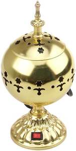 Best Quality Modern Style Metal Incense Burner Set Eco-Friendly Hand-made High-quality Aromatic All-Season <b>Home</b> Bakhoor - Product Image 2
