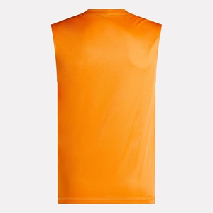 Débardeur de sport respirant pour homme, séchage rapide, sans manches, col rond, couleur unie, tricoté, coupe ample - Product Image 6