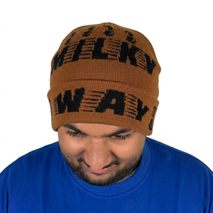 Gorros de Punto Acrílicos con Logo Personalizado, los Más Vendidos, Fabricante de Gorros para Hombre, Gorro de Jacquard - Product Image 3