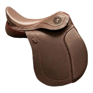 Selle d'équitation en cuir véritable, confortable, pour la course à chevaux, produits équestres anglais fabriqués en Inde - Product Image 2
