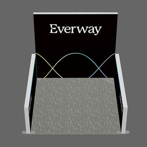 Stand Modular de Tela para Ferias Comerciales, 10x10, Marco de Aluminio, Exhibición de Tela Tensada - Product Image 1