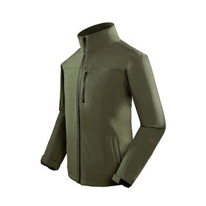 Nueva Chaqueta Cortavientos Softshell para Hombre, Chaqueta Impermeable de Algodón, Chaqueta de Forro Polar Personalizada para Invierno - Product Image 1