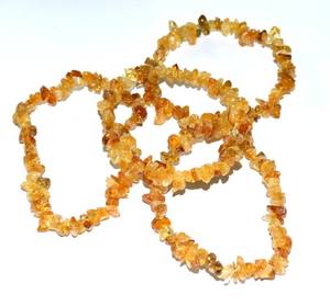 Healing Gemstone Rose Quartz <b>Engraved</b> Pentagram Bracelet - Product Image 3