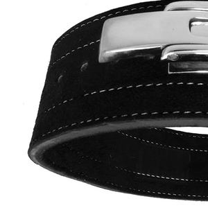 Cinturón de levantamiento de pesas de cuero de alta calidad con soporte lumbar personalizado para gimnasio, cinturón de levantamiento de pesas de nivel profesional con hebillas - Product Image 4