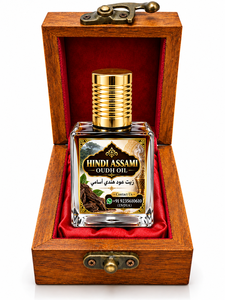 Aceite de Oud Hindustani de Lujo Aloura Oils - Aceite Natural Orgánico 100% Puro Destilado al Vapor en Botella Cuadrada con Aroma a Tierra - Product Image 4