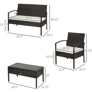 Set di Mobili da Giardino per Patio - Product Image 3
