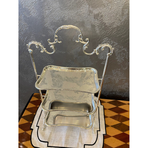 Metal Customizable Size Eco-Friendly Elegant Design <b>3</b> <b>Tier</b> <b>Cake</b> <b>Stands</b> Tools for Hotel Restaurant Birthday Celebrations <b>Cakes</b> - Product Image 6