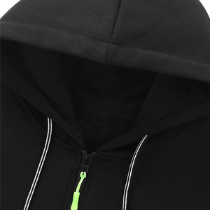Nouvel ensemble de survêtement noir à capuche pour homme, manches longues, couleur unie, sweat-shirt décontracté et pantalon, coupe régulière, tenue d'automne, ensemble 2 pièces - Product Image 3