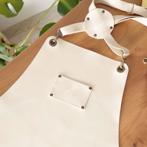 High Quality Vintage Cowhide <b>Leather</b> <b>Aprons</b> for Men / Custom Made Men Light Weight <b>Leather</b> <b>Aprons</b> for Sale - Product Image 4
