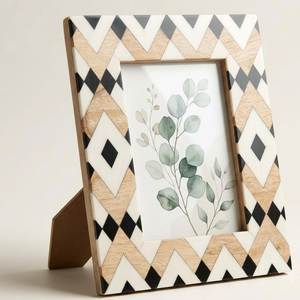 <b>Wholesale</b> Custom Epoxy Resin Wooden Photo <b>Frame</b> Solid Wood Resin Art <b>Picture</b> <b>Frame</b> for Home Decoration - Product Image 1
