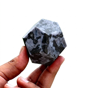 High Quality Indigo Gabbro jasper Stone Dodecahedron Crystal Natural Reiki Healing Crystal Gemstone <b>Trophy</b> Crystal Wholesaler - Product Image 6
