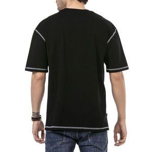 Men's Oversized T-Shirts with Customizable Compression Feature Plain Blank <b>Design</b> OEM Services Available - Product Image 5