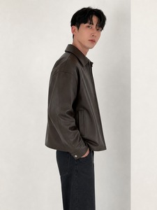 Chaqueta de Cuero Premium con Construcción Ligera, Tacto Suave y Rendimiento Confiable para el Día a Día, Cuero de Alta Calidad - Product Image 4