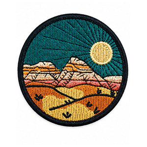 2026 New Design Professional Machine Embroidery Patches <b>Canvas</b> Iron-On Customized Designs Wholesale Low Prices - Product Image 1