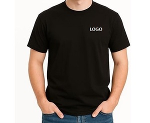 เสื้อยืดคอกลมแขนสั้นผู้ชาย ผ้าฝ้าย 100% พิมพ์ลาย  ลำลอง ใส่ทำงานได้ สกรีนโลโก้ได้ - Product Image 5