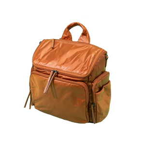 Sac à dos multifonctionnel pour bébé, grande capacité, imperméable, sac à couches de maternité avec port de charge, bouteille isotherme - Product Image 3