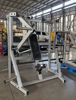 Máquina Profesional de Press de Pecho ISO-Lateral con Brazos Independientes Ajustables para Entrenamiento de Espalda y Pecho