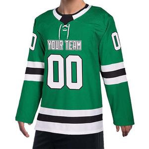 Custom Sublimated Ice Hockey Jersey Full Sleeve V-Neck Breathable Polyester Adult Unisex Team Uniforms Regular Fit - Product Image 2