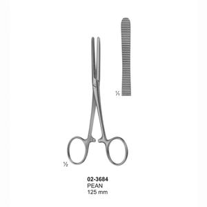คีมผ่าตัด Peanut Forceps 125 มม. - คีมผ่าตัดและถอดแกนกระจกตาทำจากเหล็กกล้าไร้สนิม - Product Image 1