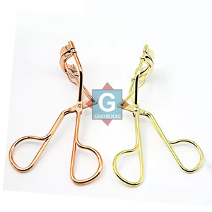Rizador de Pestañas al por Mayor en Oro Rosa y Dorado, con Pelo Sintético Natural Largo, Productos de Belleza, Herramientas para Rizar de Gran Venta - Product Image 1