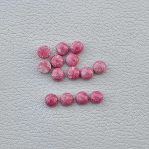 อัญมณีบำบัดขนาด7มม. ทำจากแร่เงินสีชมพูอัญมณีธรรมชาติเกรด AAA - Product Image 3