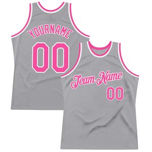 Maillot de basket-ball gris personnalisé, nom de l'équipe, numéro imprimé, maillot sans manches en maille unisexe pour adulte, respirant - Product Image 6