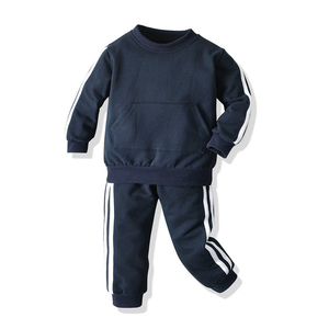 Conjunto Deportivo de 2 Piezas para Niños, al por Mayor, Personalizado, Invernal, Transpirable, Ecológico, 100% Algodón, Sudadera Estilo Urbano - Product Image 2
