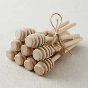 ช้อนไม้บีชสำหรับตักน้ำผึ้ง ชา และของหวาน - Product Image 4