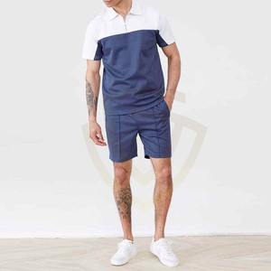 Men New Fashion T- Shirts Men Shorts <b>Twins</b> <b>Set</b> 2 Piece Trending cotton Fashionable Polo T Shirt Shorts <b>Set</b> - Product Image 2