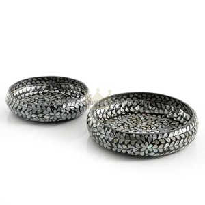 ถาดใส่ช็อคโกแลตฝังมุกสุดหรูถาดเสิร์ฟอาหารอาหรับสำหรับตกแต่งในเทศกาลรอมฎอนเป็นของขวัญ - Product Image 1