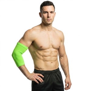 Manchon de coude en néoprène souple, personnalisable avec logo, anti-humidité, respirant, protection professionnelle, épais, unisexe, pour le sport (vente en gros) - Product Image 4