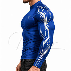 Hot Sale Printed <b>Long</b> <b>Sleeves</b> <b>Compression</b> <b>Shirt</b> For Men Premium Quality Low Price <b>Compression</b> <b>Shirts</b> - Product Image 2