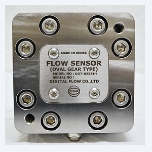 Débitmètre numérique pd flowmeter DGT-025SI coréen, capteur de débit à engrenages ovales en acier inoxydable 316L, filetage interne PT 1 - Product Image 2