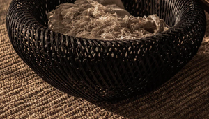 Tables basses en rotin et osier d'herbe de mer en teck d'acajou en bois massif de couleur naturelle en métal de haute qualité pour hôtel et villa - Product Image 3