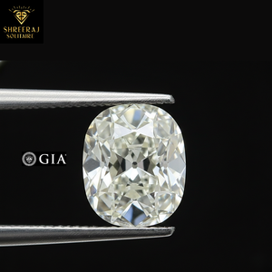 Diamant naturel véritable de 1,00 carat, taille Old Mine, couleur L, clarté VVS1, taille unique, authentique, haute qualité, diamant original - Product Image 1